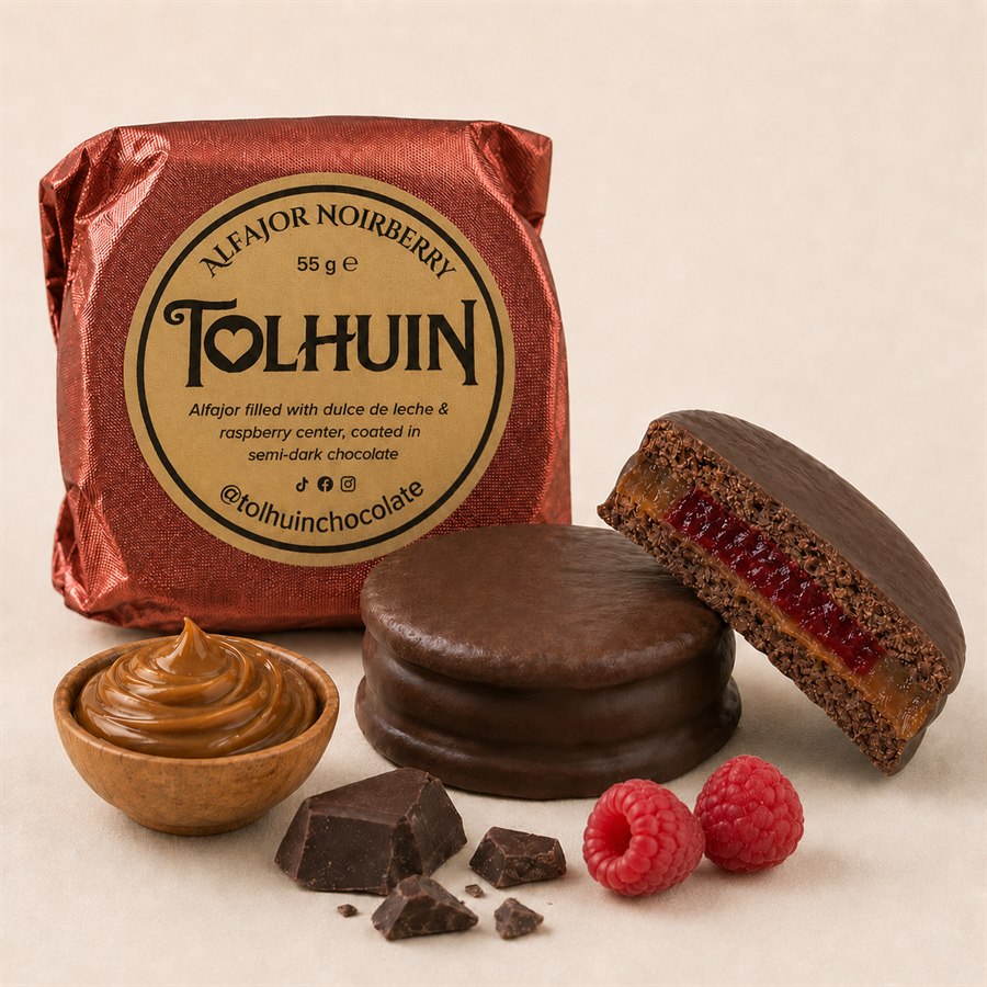 Noirberry alfajor