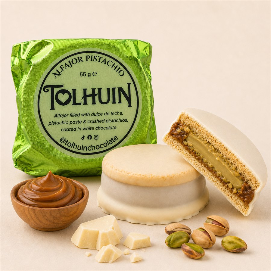 Pistachio alfajor